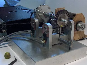 … e dopo aver bilanciato la turbina
